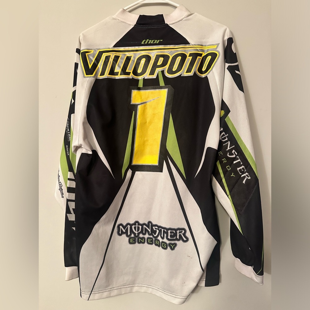 Ryan Villopoto race worn jersey.